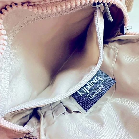 NWT Kipling Klynn Quartz Metallic Sling Backpack - Picture 6 of 12